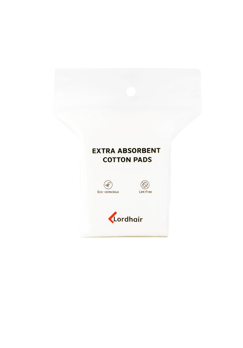 Extra Absorbent Cotton Pads for Hair System Adhesive Removal (3 Packs)