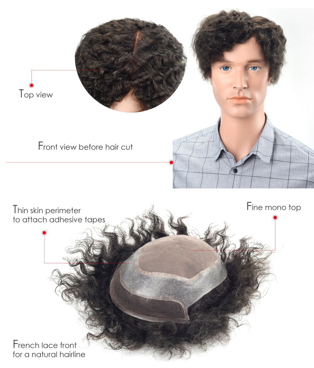 Lace Front Hair Replacement System Lace Front Hair Replacement System